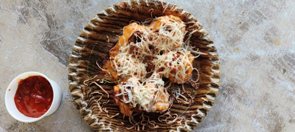 Tandoori Momos at Lal Tibba Cafe